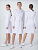 Халат женский Сансара-001 (тк.Смесовая,160) MedLine, белый