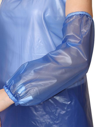 Нарукавники ПВХ КЩС до 50% (56х22см), синий