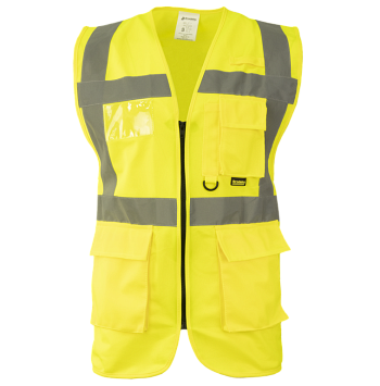 Сигнальный жилет Brodeks KM122 желтый 