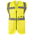 Сигнальный жилет Brodeks KM122 желтый 