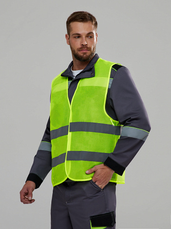 Жилет сигнальный ProfLine Base (тк.Полиэфир,60)