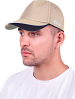 Бейсболка IFORM, бежевый-т.серый