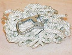 Фал 10 м с 2-мя карабинами (канат)