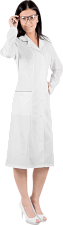 Халат "Лиза" СП белый   