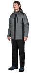 Куртка "УРБАН" серая с черным тк.Дюспо (ЧЗ)