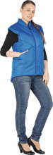 Жилет "Аквамарин" утепл. василек, жен.  