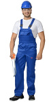 Полукомбинезон "Профессионал" васильк.