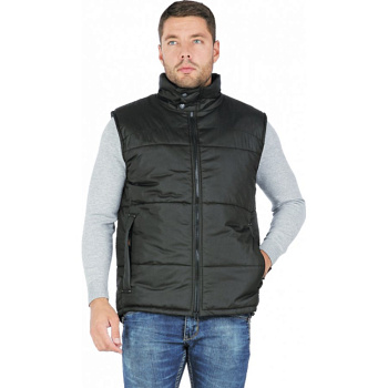 Жилет "Сатурн" утепл. черный