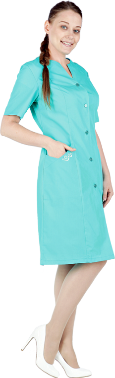 Халат  "Юнона" бирюза