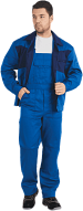 Костюм "Специалист-2": куртка, п/к васильк. с синим (ФСС)